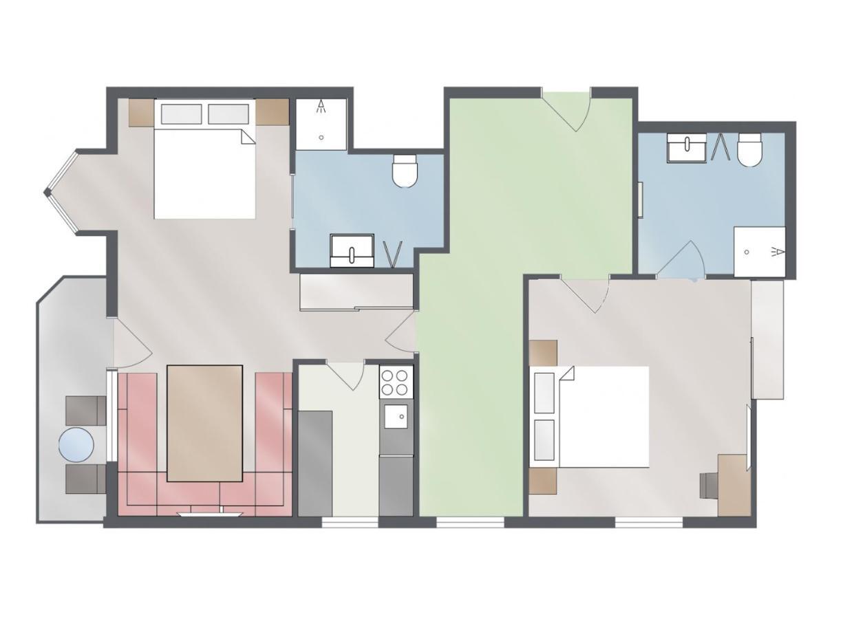 Appartement Pension Strolz บีเคลบาค ภายนอก รูปภาพ